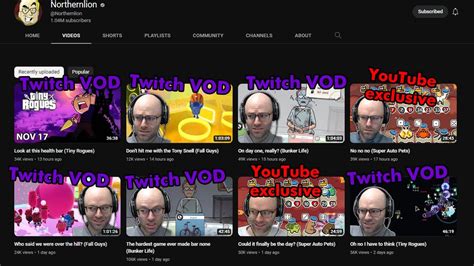 Northernlion socialblade YouTube Analytical History for Northernlion